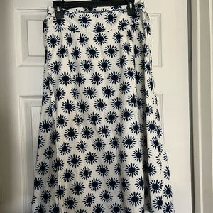 Loft tie dye skirt